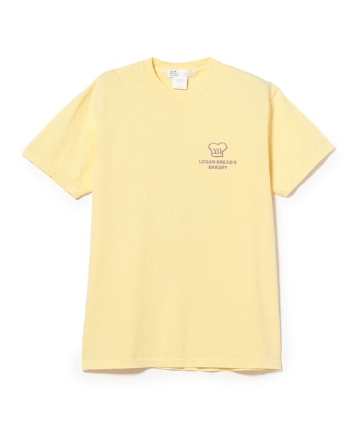 TOKYO CULTUART by BEAMS（トウキョウカルチャートバイビームス）の「HONGAMA / LOGAN BREAD'S BAKERY T-Shirt（Tシャツ/カットソー・レディース・ホワイト/イエロー系その他2・X-LARGE/LARGE/SMALL/MEDIUM）」の10枚目の写真