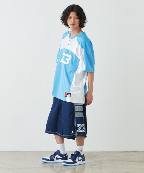 JORDAN BRAND(ジョーダンブランド)の「ジョーダン フライト クラブ メンズ バギー ショートパンツ / Jordan Flight Club Men's Baggy Shorts IF1896-436 Blue Grey(デニムパンツ・メンズ・ブルー系その他・S/XL/2XL/L/M)」の5枚目の写真