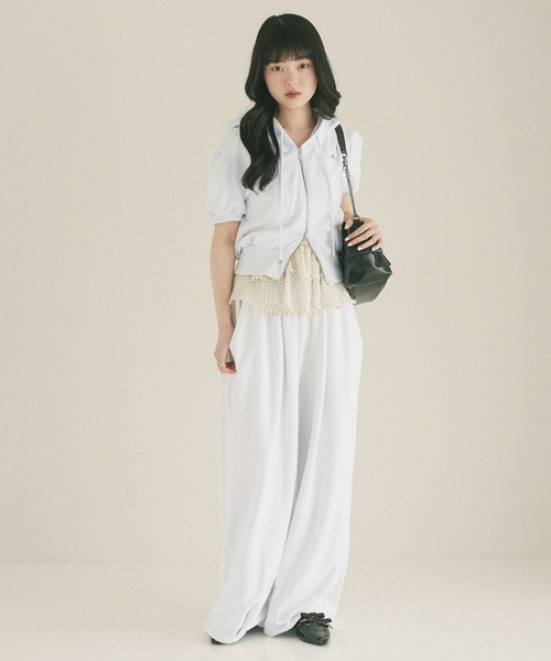 Heather(ヘザー)の「バックルポシェットBAG 682712(ショルダーバッグ・レディース・ブラック/ピンク/ベージュ・ONE SIZE)」の4枚目の写真