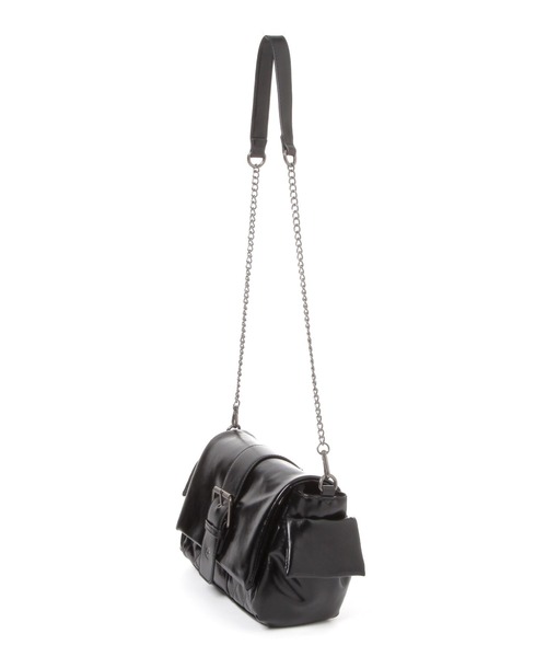 Heather(ヘザー)の「バックルポシェットBAG 682712(ショルダーバッグ・レディース・ブラック/ピンク/ベージュ・ONE SIZE)」の9枚目の写真