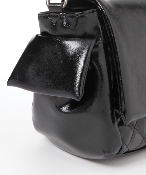 Heather(ヘザー)の「バックルポシェットBAG 682712(ショルダーバッグ・レディース・ブラック/ピンク/ベージュ・ONE SIZE)」の14枚目の写真