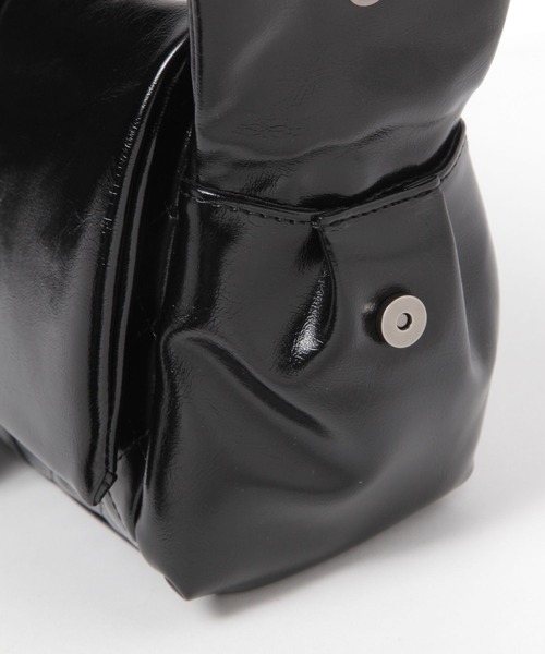 Heather(ヘザー)の「バックルポシェットBAG 682712(ショルダーバッグ・レディース・ブラック/ピンク/ベージュ・ONE SIZE)」の15枚目の写真