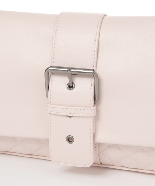 Heather(ヘザー)の「バックルポシェットBAG 682712(ショルダーバッグ・レディース・ブラック/ピンク/ベージュ・ONE SIZE)」の18枚目の写真