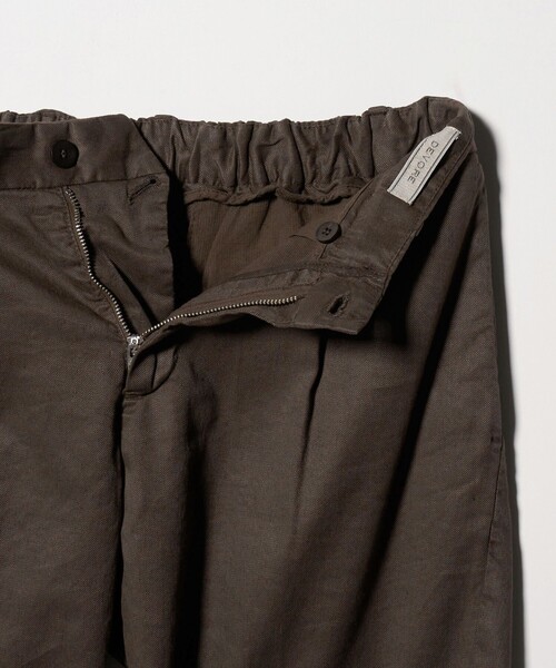 UNITED ARROWS（ユナイテッドアローズ）の「＜DEVORE＞ハーフギャザー チノ ショーツ（その他パンツ・メンズ・ダークブラウン/オフホワイト/オリーブ・48/50/46/44）」の17枚目の写真