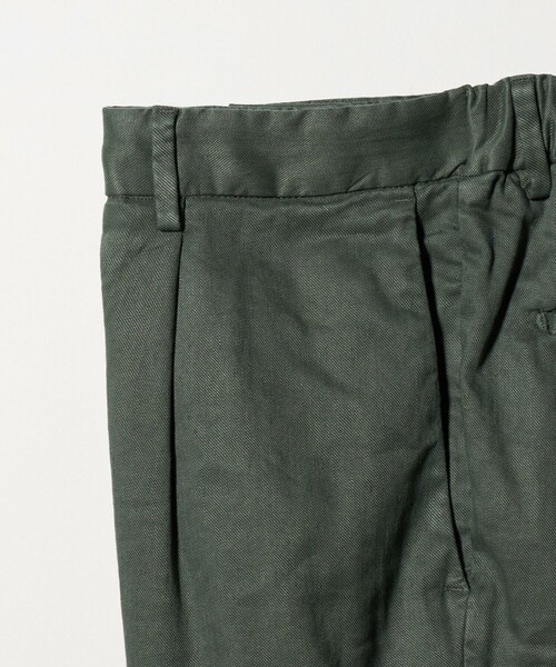 UNITED ARROWS（ユナイテッドアローズ）の「＜DEVORE＞ハーフギャザー チノ ショーツ（その他パンツ・メンズ・ダークブラウン/オフホワイト/オリーブ・48/50/46/44）」の12枚目の写真