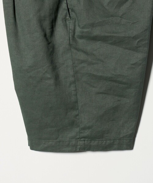 UNITED ARROWS（ユナイテッドアローズ）の「＜DEVORE＞ハーフギャザー チノ ショーツ（その他パンツ・メンズ・ダークブラウン/オフホワイト/オリーブ・48/50/46/44）」の8枚目の写真