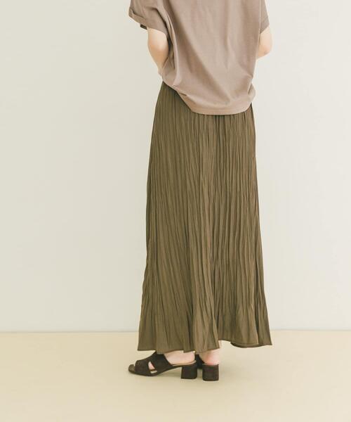 ITEMS URBANRESEARCH（アイテムズ アーバンリサーチ）の「カッセンスカート（スカート・レディース・ブラウン系その他/ブラウン/チャコールグレー・FREE）」の11枚目の写真