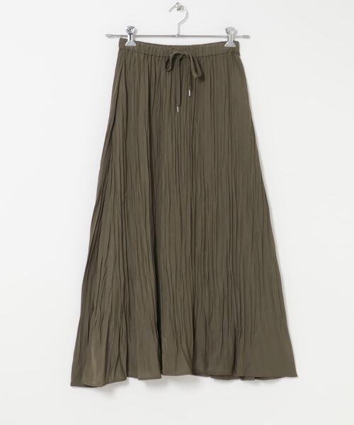 ITEMS URBANRESEARCH（アイテムズ アーバンリサーチ）の「カッセンスカート（スカート・レディース・ブラウン系その他/ブラウン/チャコールグレー・FREE）」の14枚目の写真