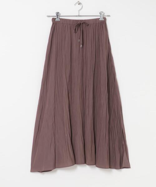 ITEMS URBANRESEARCH（アイテムズ アーバンリサーチ）の「カッセンスカート（スカート・レディース・ブラウン系その他/ブラウン/チャコールグレー・FREE）」の21枚目の写真