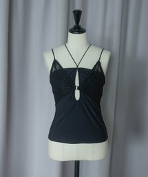 Carmelo（カーメロ）の「Lingerie Lace Camisole / レースデザインキャミソール（キャミソール）」