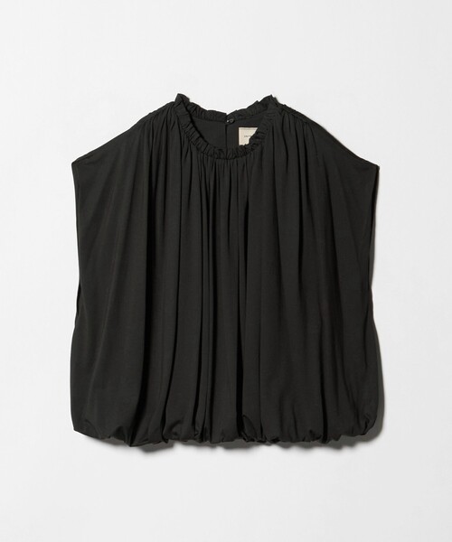 UNITED ARROWS(ユナイテッドアローズ)の「天竺 ギャザー バルーン カットソー(Tシャツ/カットソー・レディース・ブラック/ダークグレー/オフホワイト・FREE)」の14枚目の写真