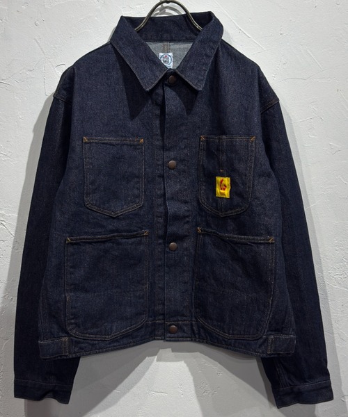 Beyond Basics(ビヨンド ベーシックス)の「児島新鮮組 / GHORE JACKET(デニムジャケット・メンズ・インディゴブルー/ブラック・FREE)」の1枚目の写真