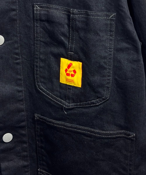Beyond Basics(ビヨンド ベーシックス)の「児島新鮮組 / GHORE JACKET(デニムジャケット・メンズ・インディゴブルー/ブラック・FREE)」の8枚目の写真