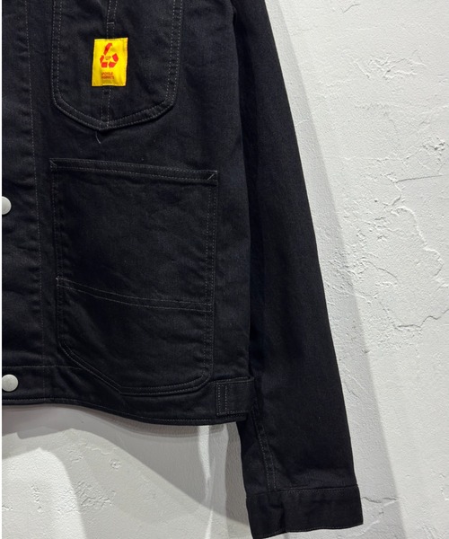 Beyond Basics(ビヨンド ベーシックス)の「児島新鮮組 / GHORE JACKET(デニムジャケット・メンズ・インディゴブルー/ブラック・FREE)」の9枚目の写真