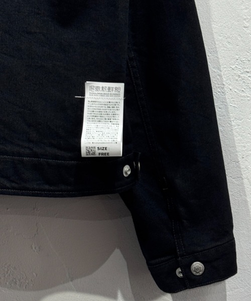 Beyond Basics(ビヨンド ベーシックス)の「児島新鮮組 / GHORE JACKET(デニムジャケット・メンズ・インディゴブルー/ブラック・FREE)」の10枚目の写真