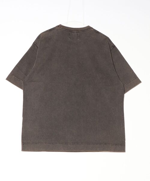 PS Paul Smith(ピーエスポールスミス)の「"Sports Stripe Bar" ヴィンテージライク Tシャツ / 262724 EXT02B(Tシャツ/カットソー・メンズ・スミクロ・LARGE/MEDIUM/SMALL)」の5枚目の写真