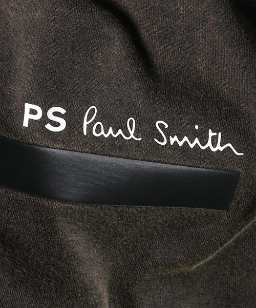 PS Paul Smith(ピーエスポールスミス)の「"Sports Stripe Bar" ヴィンテージライク Tシャツ / 262724 EXT02B(Tシャツ/カットソー・メンズ・スミクロ・LARGE/MEDIUM/SMALL)」の4枚目の写真