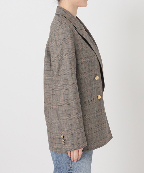 Spick & Span(スピックアンドスパン)の「《セットアップ可》ウールブレンドグレンチェックジャケット(テーラードジャケット・レディース・その他6・34/36/38/40)」の13枚目の写真