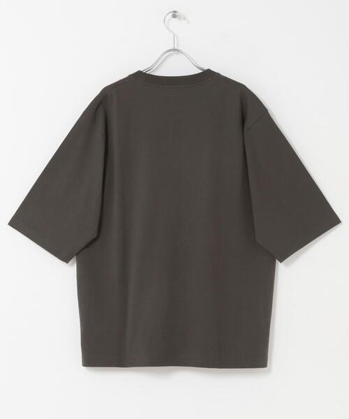 FORK&SPOON(フォークアンドスプーン)の「FORK&SPOON フロッキープリントTシャツ(Tシャツ/カットソー・メンズ・オフホワイト/チャコールグレー・4/5)」の20枚目の写真