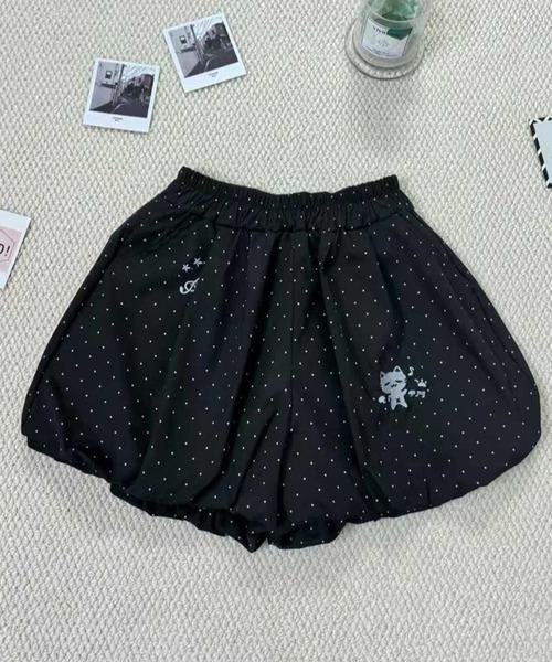 AsheKsha(アシクシャ)の「小水玉刺繍ショートパンツ(その他パンツ・レディース・ブラック・F)」の18枚目の写真
