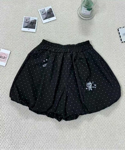 AsheKsha(アシクシャ)の「小水玉刺繍ショートパンツ(その他パンツ・レディース・ブラック・F)」の19枚目の写真