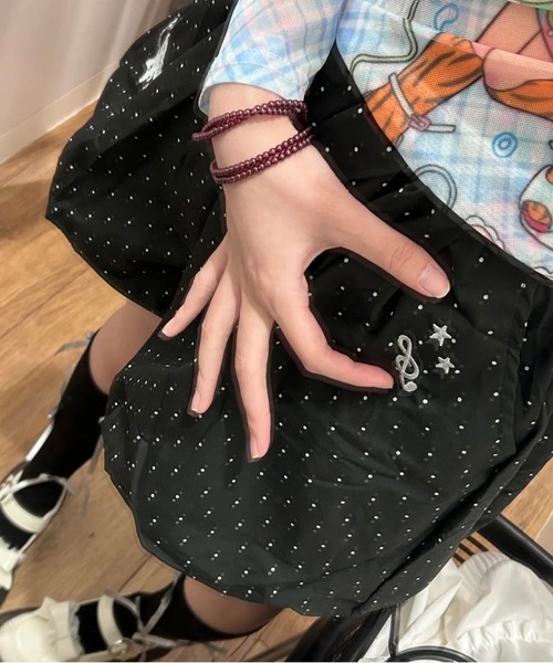 AsheKsha(アシクシャ)の「小水玉刺繍ショートパンツ(その他パンツ・レディース・ブラック・F)」の20枚目の写真