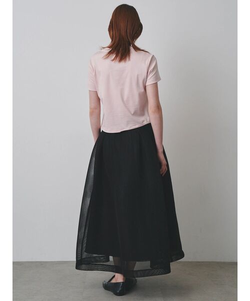 ELENDEEK（エレンディーク）の「アシメヘムティーシャツ（Tシャツ/カットソー・レディース・ブラック/オフホワイト/ピンク/ブラウン・FREE）」の12枚目の写真