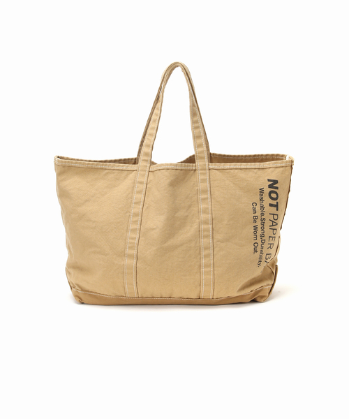 FRAMeWORK(フレームワーク)の「SEUVAS/ソウバス 別注NOT PAPER BAG XL(トートバッグ・レディース・ベージュ・FREE)」の3枚目の写真