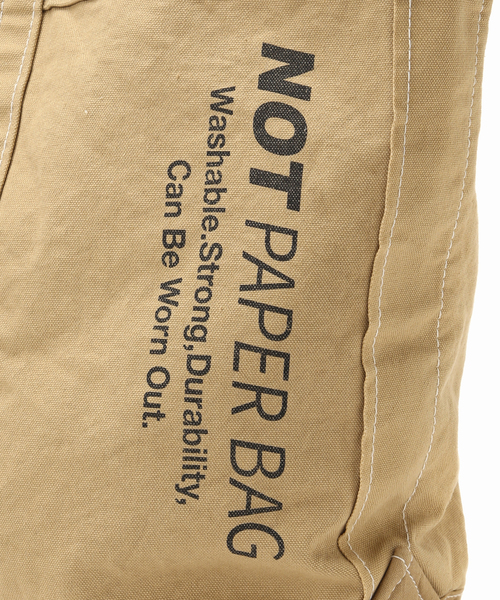 FRAMeWORK(フレームワーク)の「SEUVAS/ソウバス 別注NOT PAPER BAG XL(トートバッグ・レディース・ベージュ・FREE)」の9枚目の写真