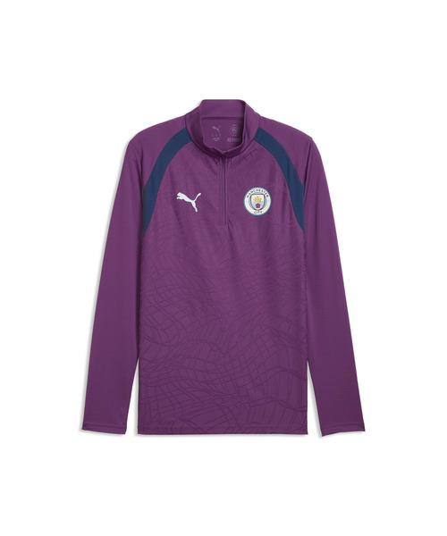 PUMA(プーマ)の「PUMA プーマ メンズ 2026-27 マンチェスターシティ FC トレーニング 1/4 ジップ(Tシャツ/カットソー・メンズ・ブルー系/プラム・MEDIUM/SMALL/LARGE/X-LARGE)」の5枚目の写真