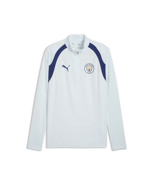 PUMA(プーマ)の「PUMA プーマ メンズ 2026-27 マンチェスターシティ FC トレーニング 1/4 ジップ(Tシャツ/カットソー・メンズ・ブルー系/プラム・MEDIUM/SMALL/LARGE/X-LARGE)」の9枚目の写真