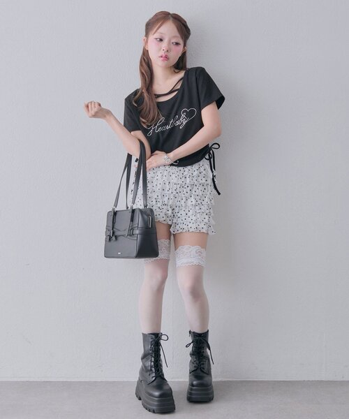 OLIVE des OLIVE(オリーブデオリーブ)の「レースリボンショートパンツ(その他パンツ・レディース・アイボリー/ドット・FREE)」の15枚目の写真