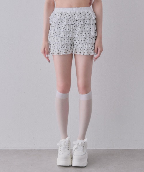OLIVE des OLIVE（オリーブデオリーブ）の「レースリボンショートパンツ（その他パンツ・レディース・アイボリー/ドット・FREE）」の20枚目の写真