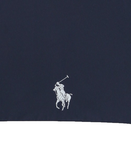POLO RALPH LAUREN(ポロ ラルフ ローレン)の「日本製 長傘 雨傘 大きめ ”BIG POLO PONY”(長傘・メンズ・ブラック/ネイビー・FREE)」の4枚目の写真