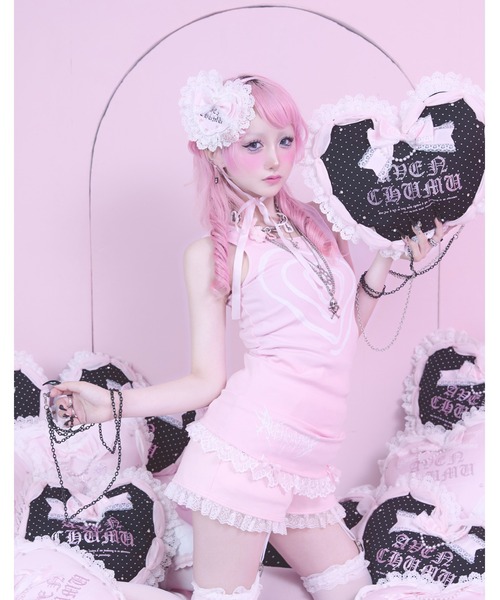 AVENCHUMU｜アバンチュウム（レディース）のワンピース（ピンク/桃色系