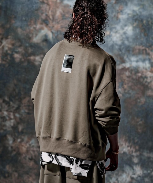 Jih Nunc(ジーヌンク)の「msw1908-TRポンチ刺繍ロゴプルオーバー(JIH-R1231)(スウェット・メンズ・ブラック/ネイビー/グレイッシュベージュ・M/L/S)」の22枚目の写真