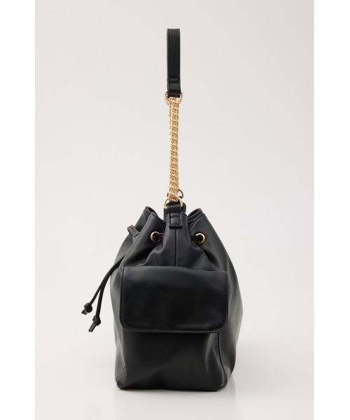 MOUSSY(マウジー)の「【26年AW新作】CHAIN SHOULDER BUCKET バッグ(ショルダーバッグ・レディース・ブラック/キャメル/カーキ・FREE)」の6枚目の写真