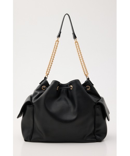 MOUSSY(マウジー)の「【26年AW新作】CHAIN SHOULDER BUCKET バッグ(ショルダーバッグ・レディース・ブラック/キャメル/カーキ・FREE)」の7枚目の写真