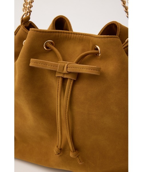 MOUSSY(マウジー)の「【26年AW新作】CHAIN SHOULDER BUCKET バッグ(ショルダーバッグ・レディース・ブラック/キャメル/カーキ・FREE)」の13枚目の写真