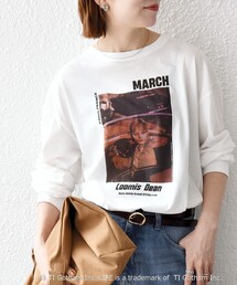 GOOD ROCK SPEED:〈洗濯機可能〉LIFE PC フォト プリント シアー ロンTEE