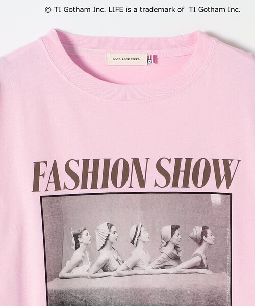 GOOD ROCK SPEED(グッドロックスピード)の「GOOD ROCK SPEED:〈洗濯機可能〉LIFE PC フォト プリント シアー ロンTEE(Tシャツ/カットソー・レディース・ピンク/ホワイト・ONE SIZE)」の22枚目の写真