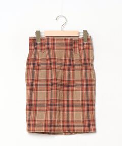 セール】MEDI STRAIN CHECK SKIRT（スカート）｜Ameri（アメリ）の