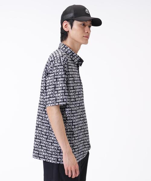 New Balance Golf(ニューバランスゴルフ)の「【new balance golf】超速乾 総柄 ハーフスリーブ カラーシャツ (MENS)(シャツ/ブラウス・メンズ・グレー系その他/カーキオリーブ/ブラック・X-LARGE/MEDIUM/LARGE/XX-LARGE)」の7枚目の写真