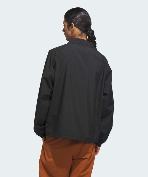 adidas（アディダス）の「スケートボーディング コーチジャケット / アディダスオリジナルス adidas Originals（ブルゾン・メンズ・ブラック・MEDIUM/SMALL/X-LARGE/LARGE/3XL/XX-LARGE/X-SMALL）」の4枚目の写真