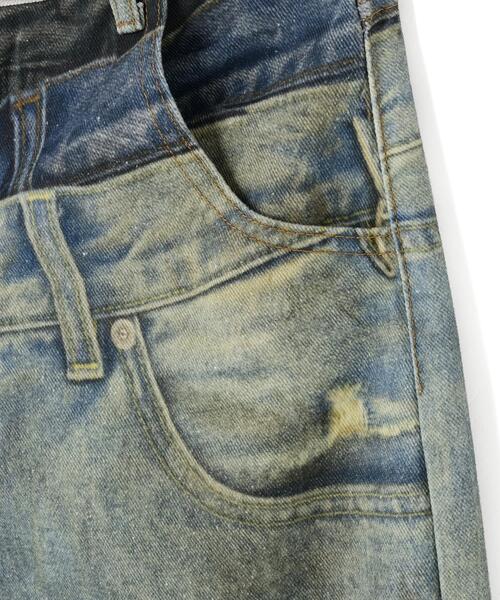 L.H.P（エルエイチピー）の「MAVYTH/メヴィス/TROMPE-I'OEIL DENIM PANT（デニムパンツ・レディース・その他4・L）」の8枚目の写真