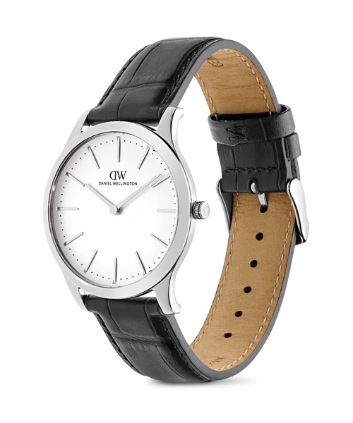 Daniel Wellington(ダニエルウェリントン)の「PATHFINDER Croc 39MM メンズ腕時計 ローズゴールド/シルバー(アナログ腕時計・メンズ・ピンクゴールド/シルバー・39)」の4枚目の写真