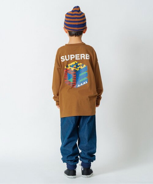 BREEZE(ブリーズ)の「【AAAL PROD】アソートグラフィック長袖Tシャツ(Tシャツ/カットソー・キッズ・ネイビー/ブラウン/イエロー/レッド/グレー/オフホワイト/ブラック/その他11・140/160/90/150/120/130/110/100)」の12枚目の写真