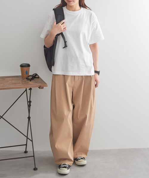 United Athle（ユナイテッドアスレ）の「【United Athle】5.6オンス ボクシー クロップド丈 半袖Tシャツ 短丈 ショート丈  5005（Tシャツ/カットソー・メンズ・ホワイト/ブラック・S/M/L/XL）」の7枚目の写真