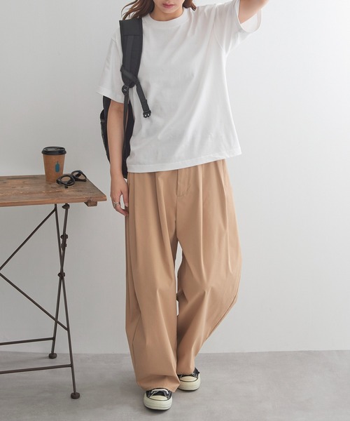 United Athle（ユナイテッドアスレ）の「【United Athle】5.6オンス ボクシー クロップド丈 半袖Tシャツ 短丈 ショート丈  5005（Tシャツ/カットソー・メンズ・ホワイト/ブラック・S/M/L/XL）」の8枚目の写真