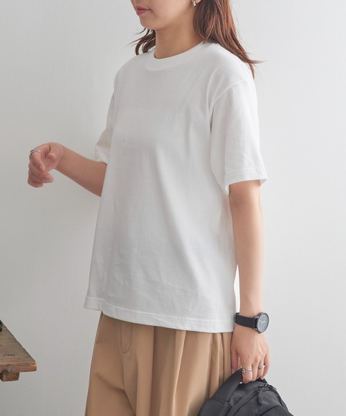 United Athle（ユナイテッドアスレ）の「【United Athle】5.6オンス ボクシー クロップド丈 半袖Tシャツ 短丈 ショート丈  5005（Tシャツ/カットソー・メンズ・ホワイト/ブラック・S/M/L/XL）」の3枚目の写真